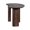 Masă/ birou  Malta din lemn masiv de tec – design organic și eleganță naturală | Homedit