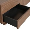 Comodă TV Rincol din lemn masiv de nuc – design modern și elegant | Homedit