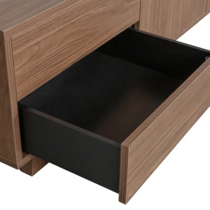 Comodă TV Rincol din lemn masiv de nuc – design modern și elegant | Homedit