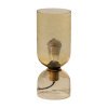 Lampa de birou Acai din sticlă ciocănită – design modern cu lumină caldă și elegantă