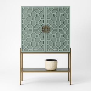 Consola Mobilier Premium Wayfair Addok, 105 x 42.5 x 165 cm