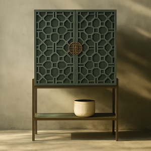 Consola Mobilier Premium Wayfair Addok, 105 x 42.5 x 165 cm