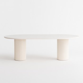 Masa dining premium White Beauty2, Homedit