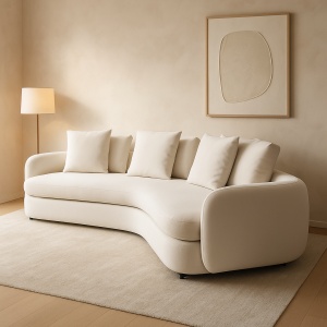 Canapea piele Suedi, 260 x 105 x 65, Homedit