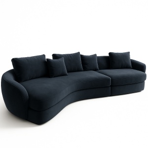 Canapea Suedi Large, 320 x 155 x 65 cm, Homedit