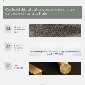 Scaun din otel galvanizat maro Serenity, Homedit