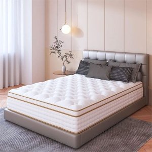 Saltea HOTEL 5* cu spuma de memorie si arcuri 160 x 200 x 25, King 5*, Homedit