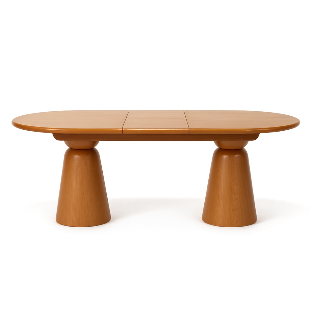 Masa Africa ovala, extensibila 140cm - 200cm, Homedit