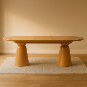 Masa Africa ovala, extensibila 140cm - 200cm, Homedit