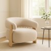 Fotoliu Swing design sculptural și confort compact | Homedit
