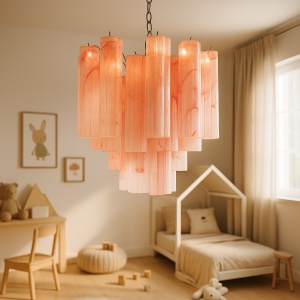 candelabru sticla taffy, 50 cm x 44 cm, homedit