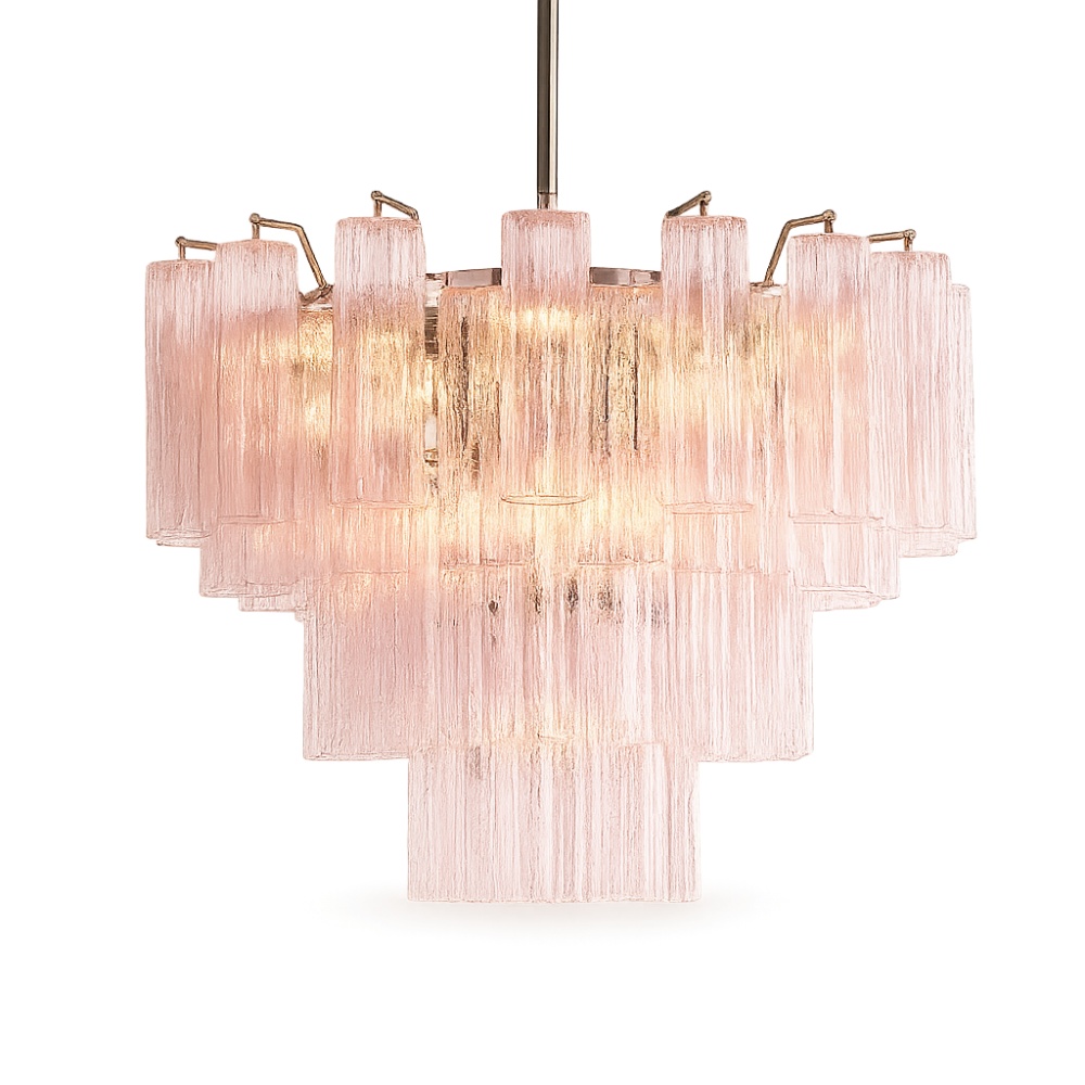 candelabru sticla roselle, 70 cm x 52 cm, homedit