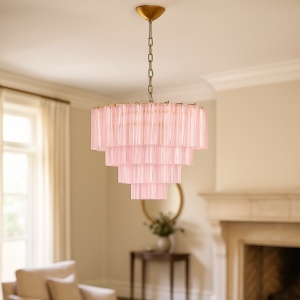 candelabru roselia, sticla si metal, 80 cm x 80 cm, homedit