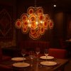 candelabru solaris, elemente din sticla si metalice, homedit