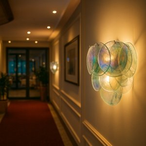Aplica de perete Luminaire Veil, 30 cm x 25 cm, homedit