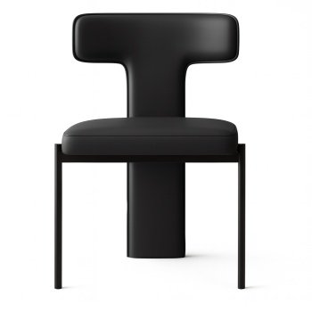 scaun torsia, lemn de frasin si pele, homedit