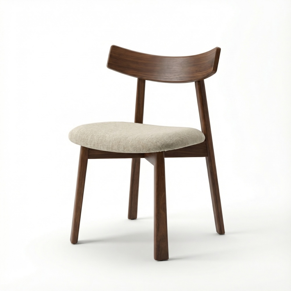 Scaun premium Golian din lemn masiv cu tapiterie de piele sau textil – Homedit