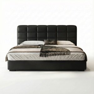 Pat RAVEL din piele cu tăblie capitonată | Homedit