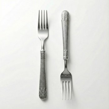 Furculiță din inox alimentar 410, concepută pentru fine dining, homedit