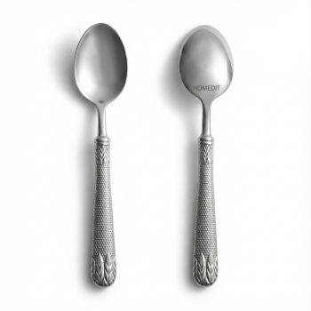 Lingura din inox alimentar 410, concepută pentru fine dining, homedit