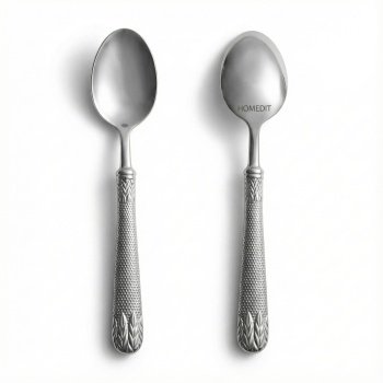 Lingura din inox alimentar 410, concepută pentru fine dining, homedit