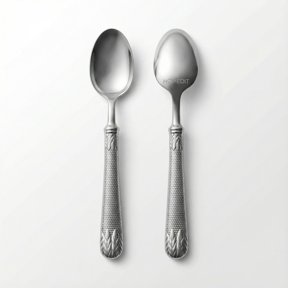 Linguriță din inox alimentar 410, concepută pentru fine dining, homedit