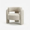 fotoliu Valetta Armchair catifea 3D, 75 x 88 x 75 cm, Homedit