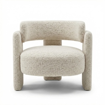 fotoliu Valetta Armchair catifea 3D, 75 x 88 x 75 cm, Homedit