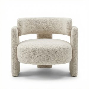 fotoliu Valetta Armchair catifea 3D, 75 x 88 x 75 cm, Homedit