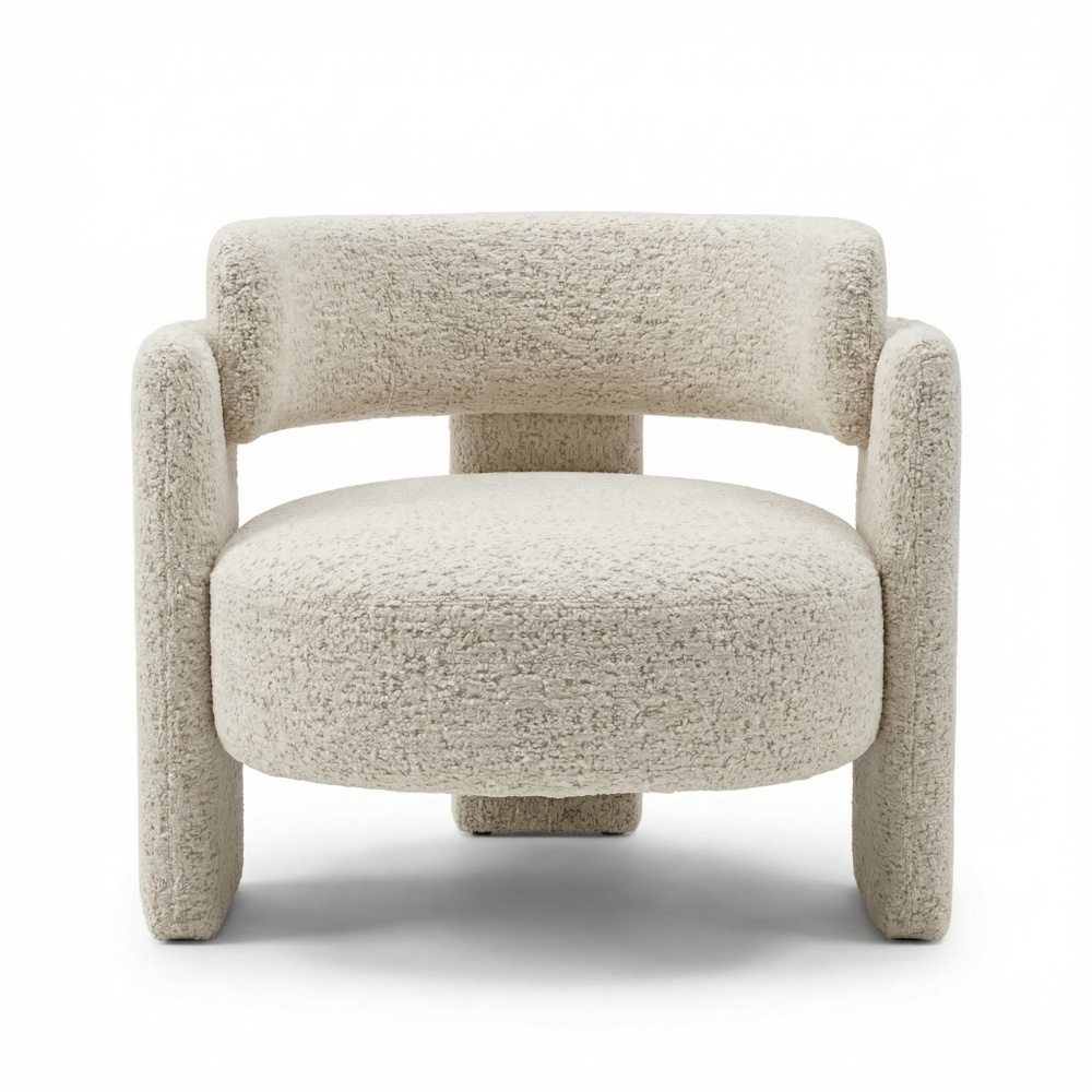 fotoliu Valetta Armchair catifea 3D, 75 x 88 x 75 cm, Homedit