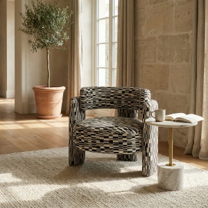fotoliu Valetta Armchair material textil, 75 x 88 x 75 cm, Homedit