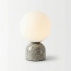 lampa marmura si sticla Bub, 25 cm x 15 cm, homedit