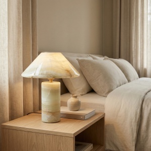 lampa din jad, 34 cm x 30 cm Jady, homedit