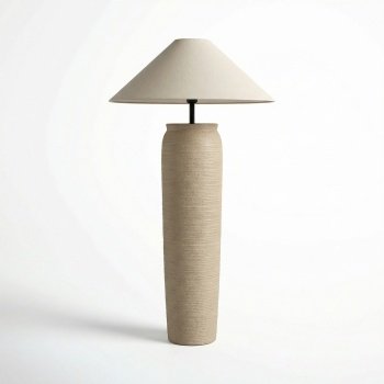 lampa de podea 110 cm h ceramica Lutty, homedit