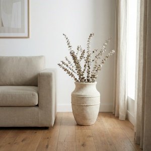 vaza microciment, 45 cm h x 33 cm x Flow, homedit