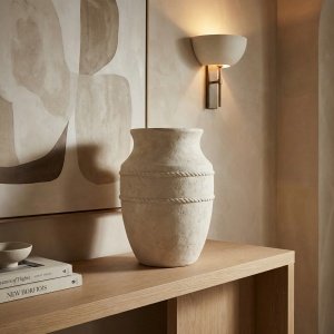 vaza microciment, 45 cm h x 33 cm x Flow, homedit