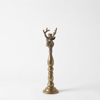 Sfeșnic din fier, 13,5 x 13,5 x 49 cm Sarhy, homedit