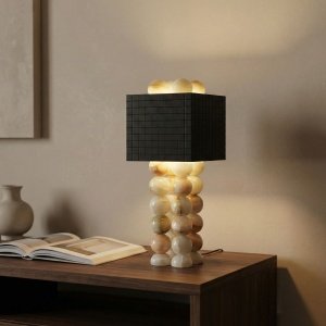 Lampa marmura 45cm h, Stonne, homedit