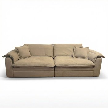 Canapea Alyma, topper si material catifea, Homedit