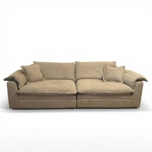 Canapea Alyma, topper si material catifea, Homedit