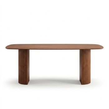 Masa Dinning Arvello,200 x 90 x 75 cm lemn furniruit, Homedit