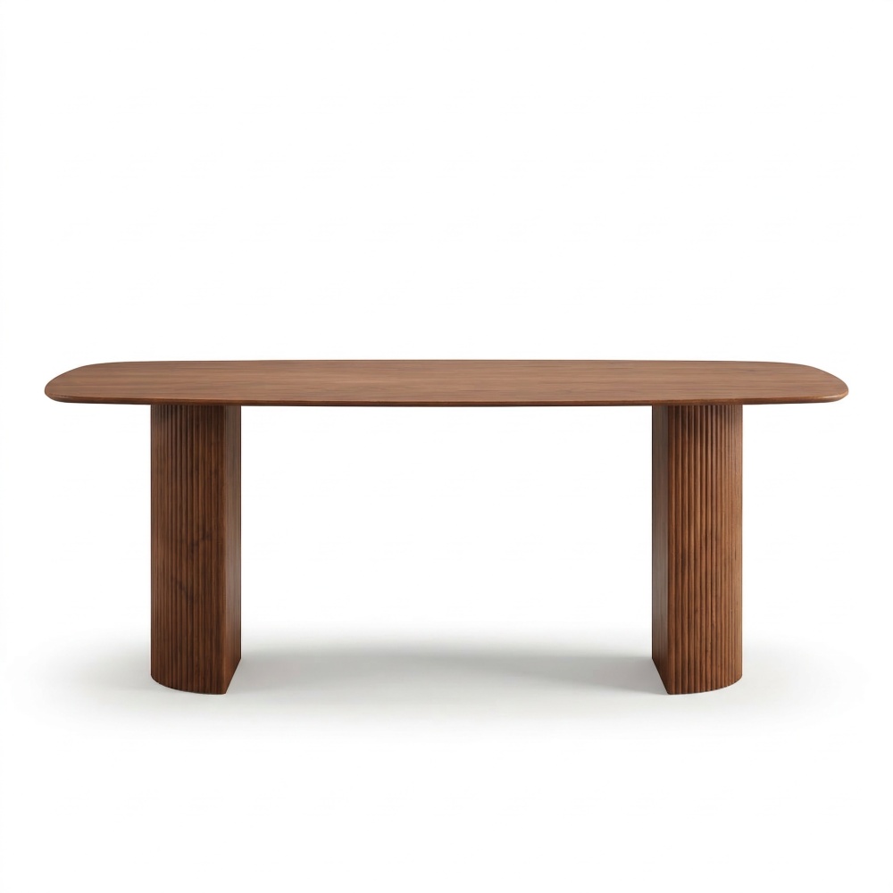 Masa Dinning Arvello,200 x 90 x 75 cm lemn furniruit, Homedit