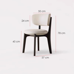 Scaun premium din lemn de frasin Noble Seat, Homedit