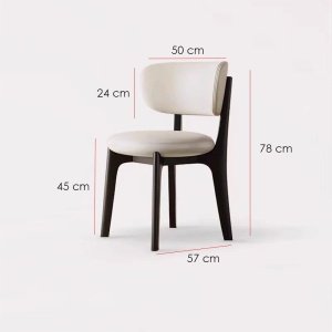 Scaun premium din lemn de frasin Noble Seat, Homedit