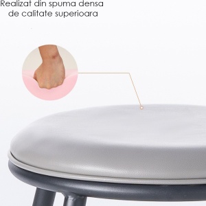 Scaun premium din otel galvanizat Milan, Homedit