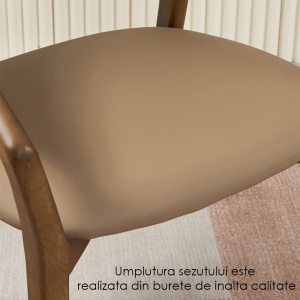 Scaun premium din lemn de frasin Retreat, Homedit