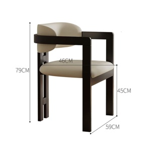 Scaun premium din lemn de frasin Elegance Throne, Homedit