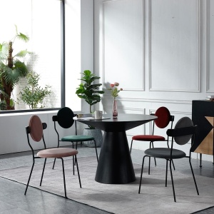 Scaun premium din otel galvanizat si lemn Zenith, Homedit