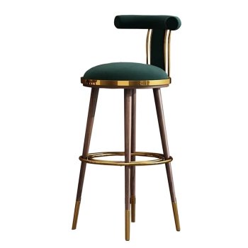 Scaun de bar premium din lemn de frasin si otel Brew, Homedit